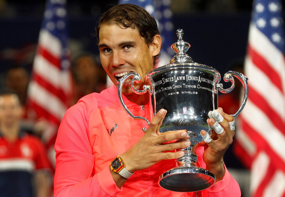 US Open, 2017 г. Трета титла от "Откритото първенство на САЩ" след 6:3, 6:3, 6:4 над Кевин Андерсън.