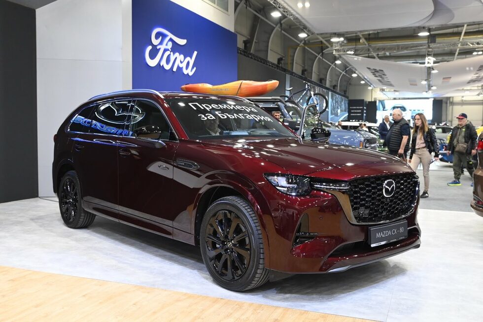 Mazda CX-80 е най-големият кросоувър в гамата на марката.