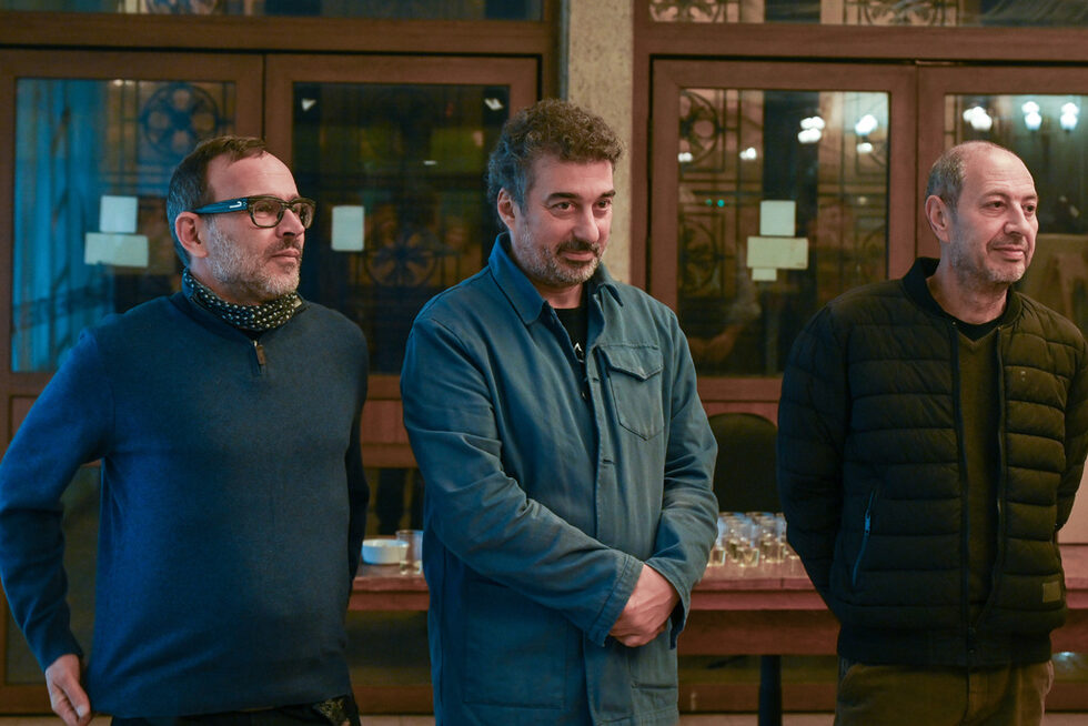 Борис Мисирков, Георги Богданов и Александър Смолянов