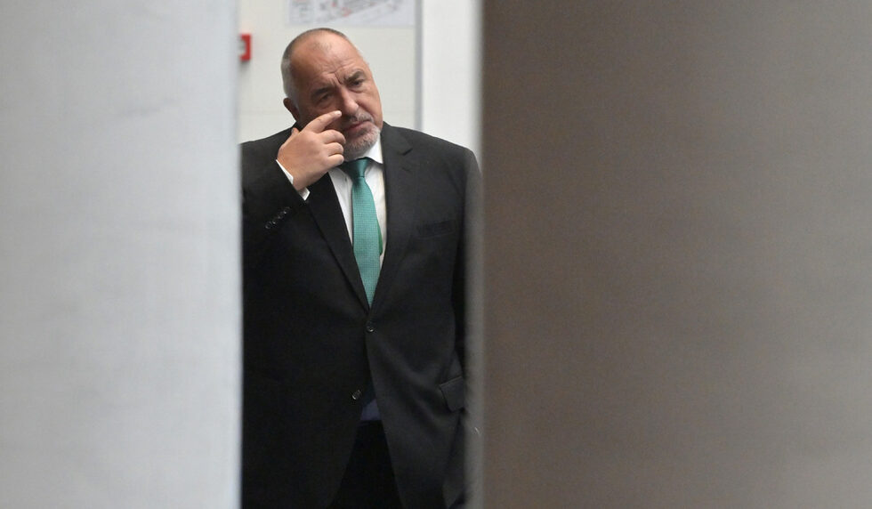 Бойко Борисов по време на заседание на 51-ото Народно събрание.
