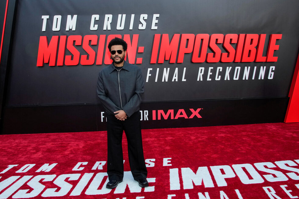 Сред гостите на премиерата беше изпълнителят The Weeknd