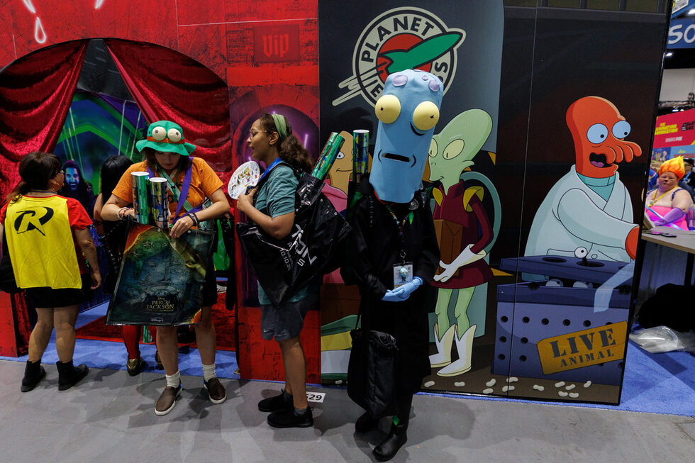 Посетителите на Comic-Con съчетават изкуството, поп културата и общността в един празник.