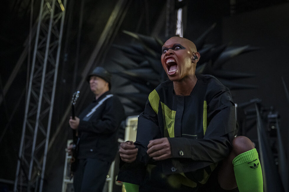 Skunk Anansie също бяха сред специалните гости в първия ден от рок фестивала.