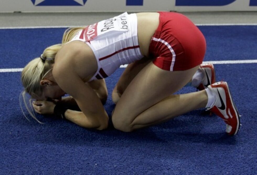 Новата световна шампионка Анна Роговска от Полша<br />