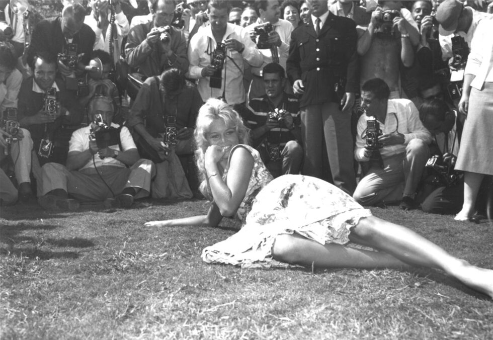 На фестивала във Венеция през 1958 г. <br />