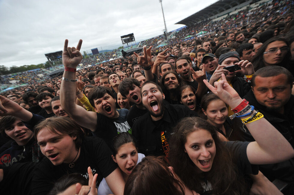 Фотогалерия: Вторият ден на рок фестивала Sonisphere в София