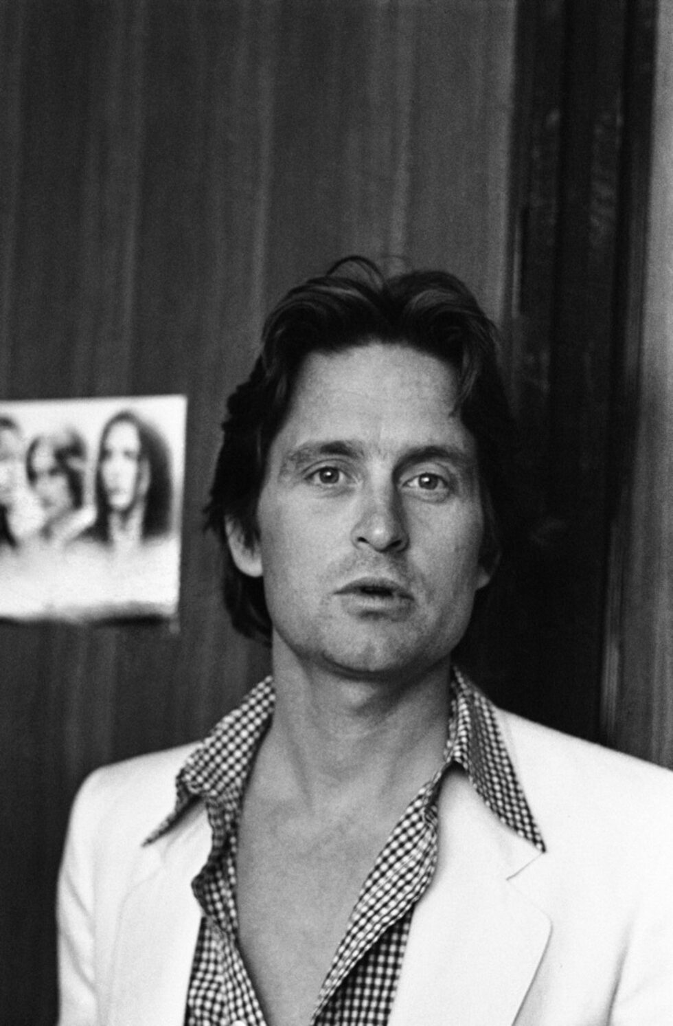 До края на 70-те години Майкъл участва във филми като Coma (1978 г.), Running (1979 г.)  и The China Syndrome (1979 г.), в който си партнира с Джейн Фонда.<br /><br />На снимката: Актьора на 32-то издание на Международния филмов фестивал в Кан през 1979 г., където The China Syndrome се състезава за Златната палма<br />